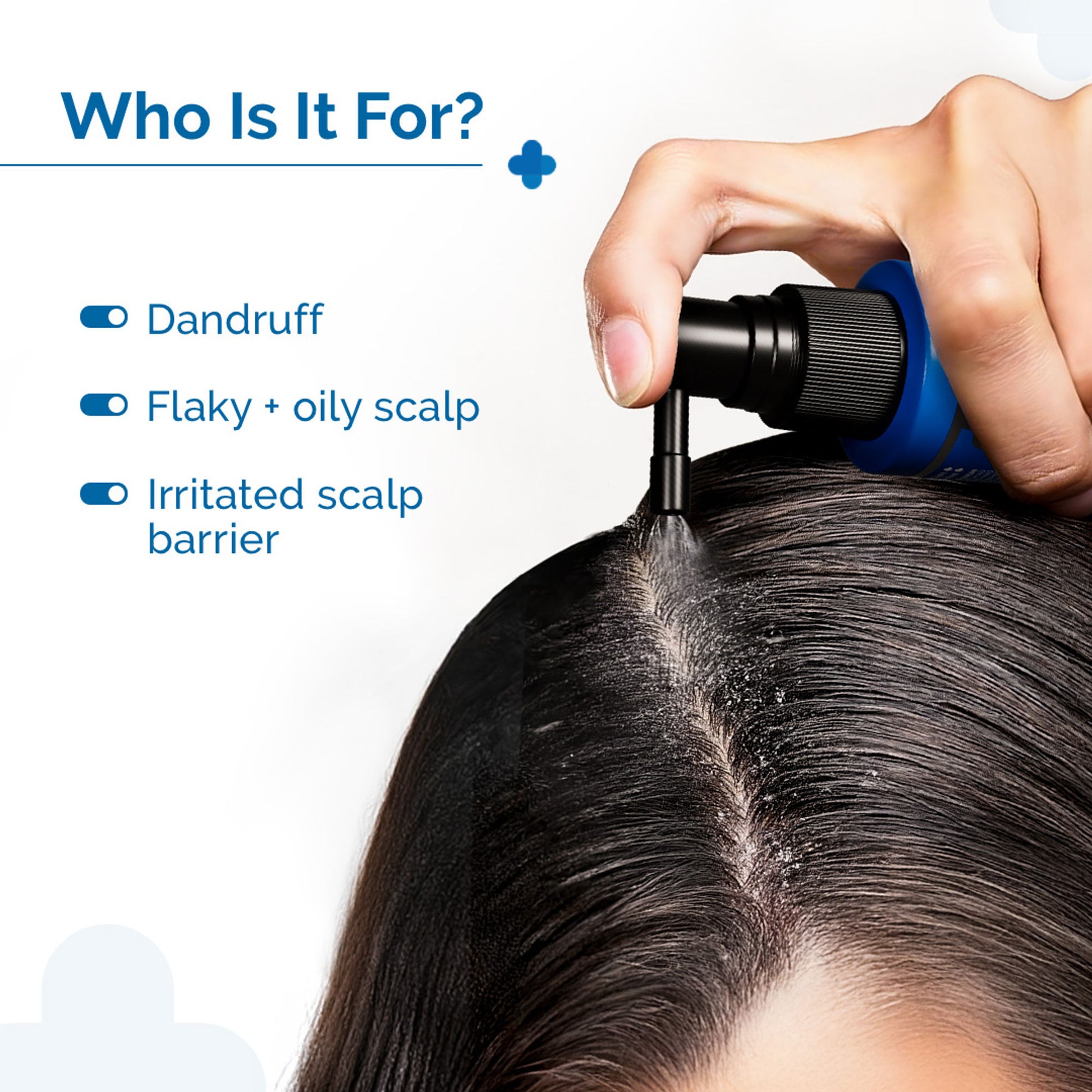 The Derma Co Triple Actives Anti-Dandruff Scalp Serum - Dista