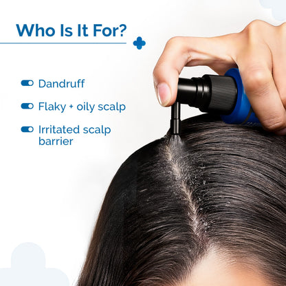 The Derma Co Triple Actives Anti-Dandruff Scalp Serum - Dista