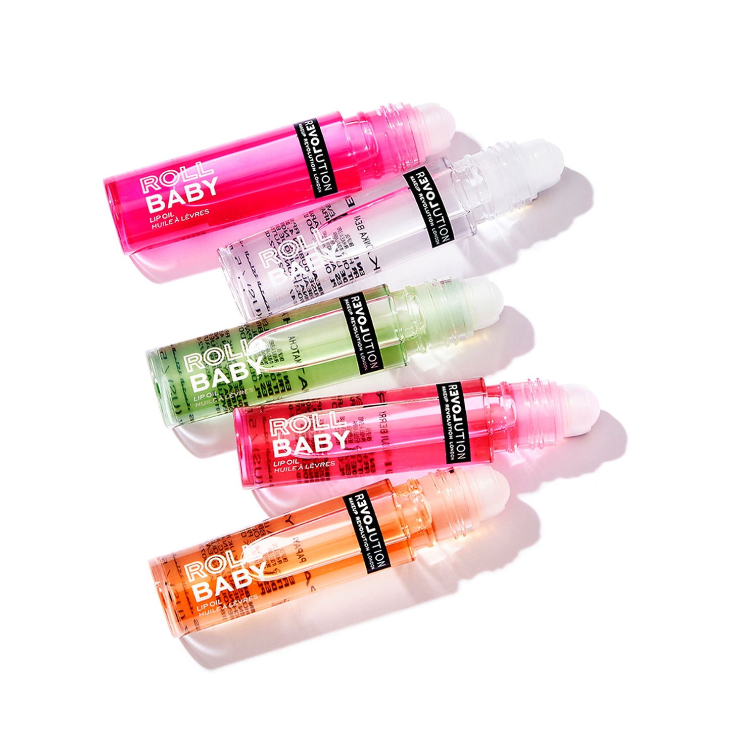 Revolution Relove Roll Baby Lip Oil Papaya - Matcha - Distacart