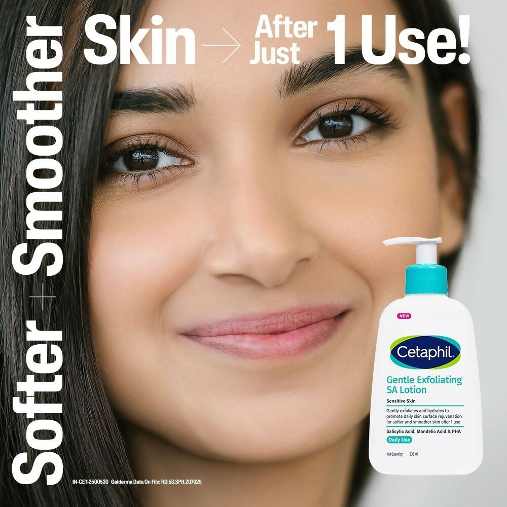 Cetaphil Gentle Daily Exfoliating Lotion With Salicylic Acid For Oily Acne Prone Skin - Distacart