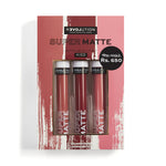 Thumbnail for Makeup Revolution Relove Supermatte Liquid Lip Set - Kiss