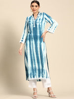 Thumbnail for Anouk Dyed Regular Kurta with Palazzos - Distacart