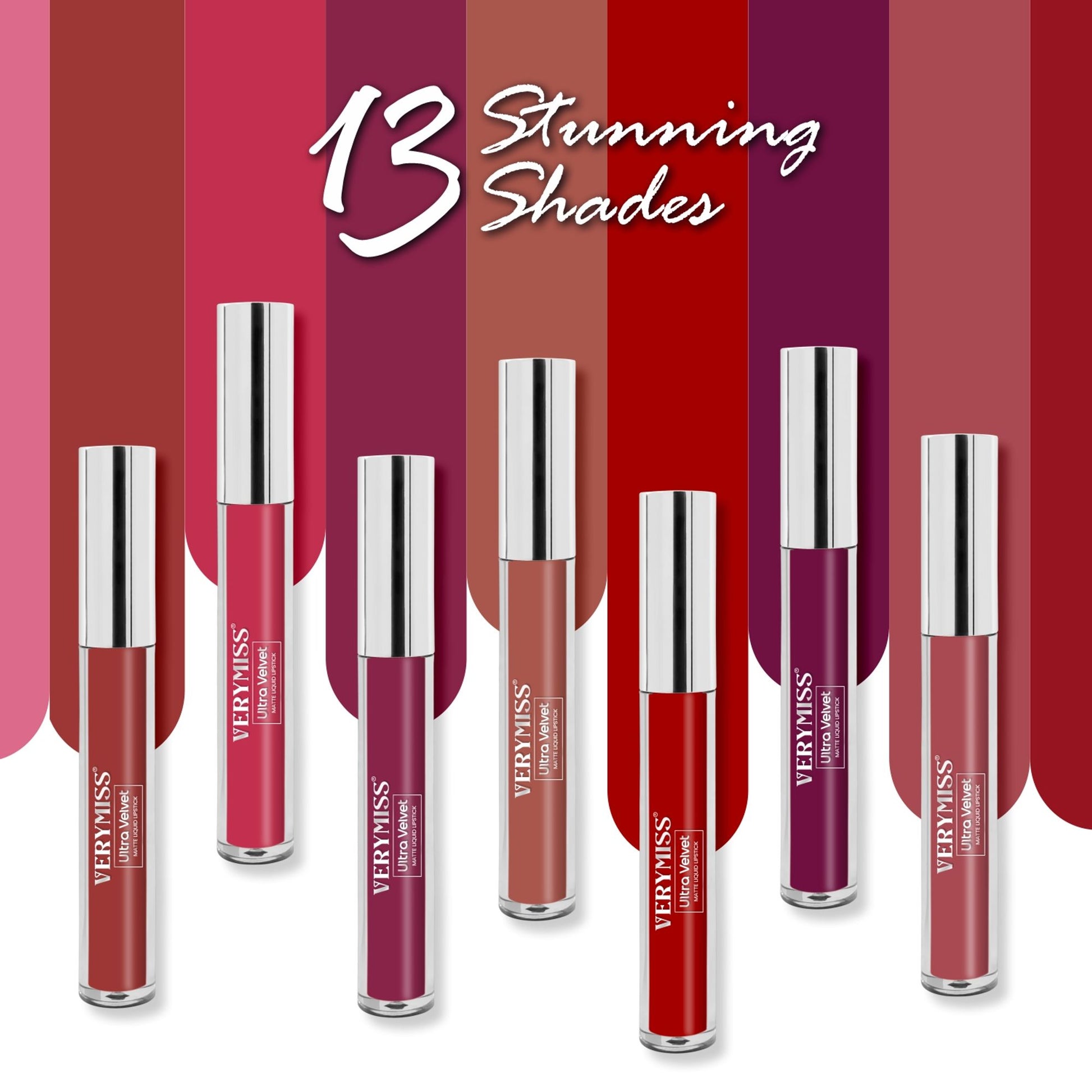 VERYMISS Ultra Velvet Matte Liquid Lipstick - 212 Fire Brick - Distacart