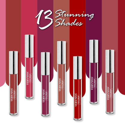 VERYMISS Ultra Velvet Matte Liquid Lipstick - 212 Fire Brick - Distacart