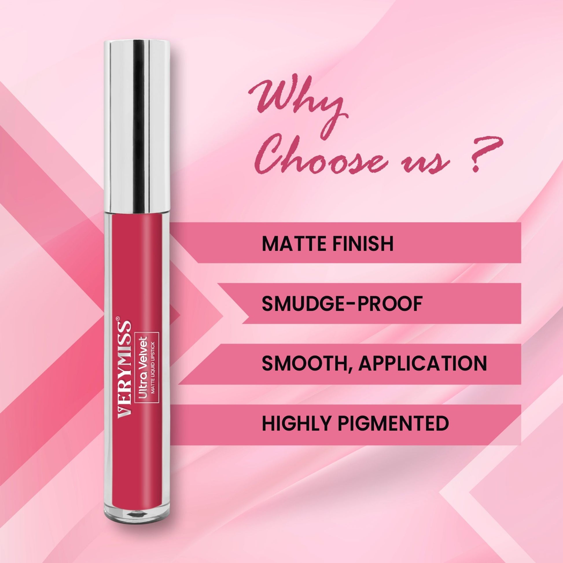 VERYMISS Ultra Velvet Matte Liquid Lipstick - 212 Fire Brick - Distacart