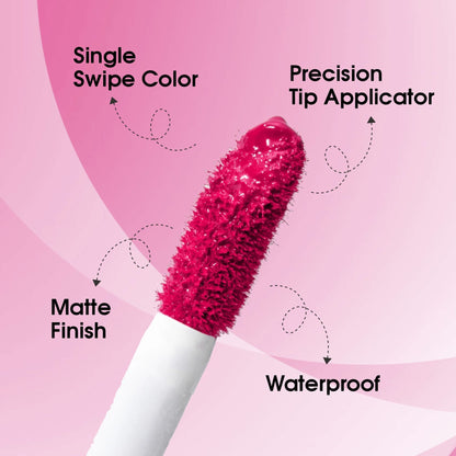 VERYMISS Ultra Velvet Matte Liquid Lipstick - 212 Fire Brick - Distacart