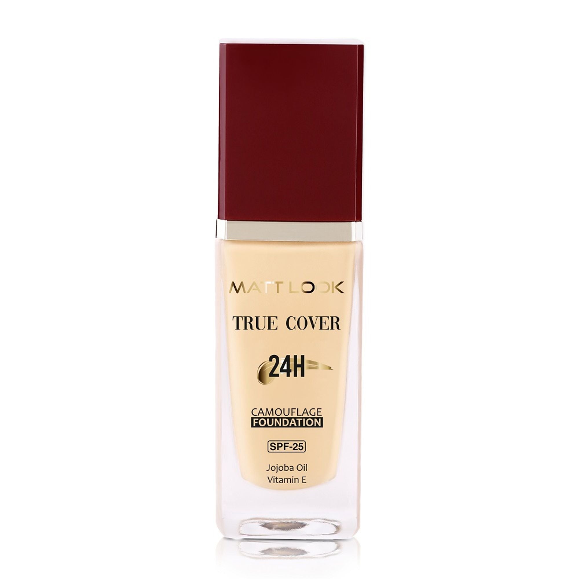 Matt Look True Cover Camouflage 24Hrs Long Stay Foundation - Warm Nude - Distacart