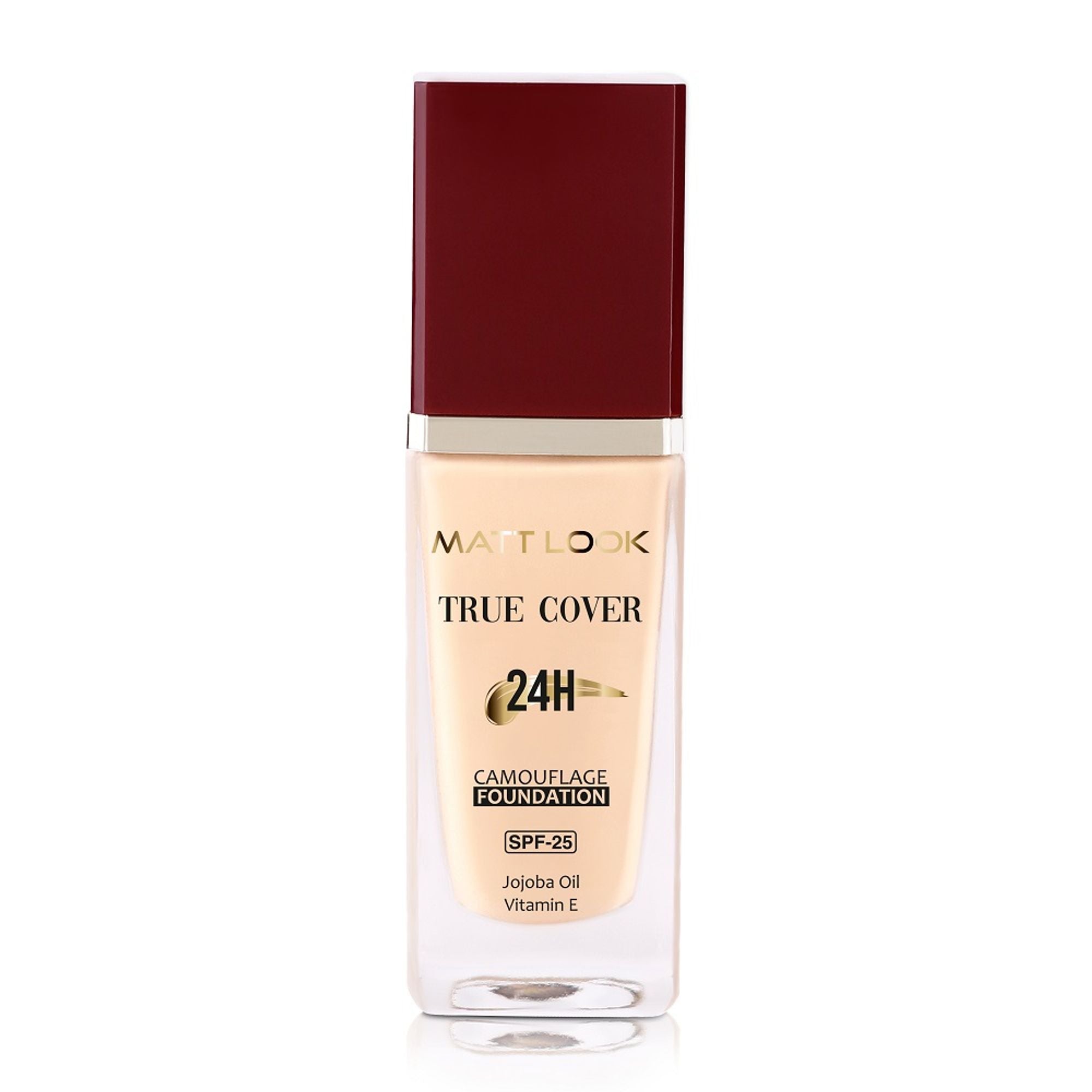 Matt Look True Cover Camouflage 24Hrs Long Stay Foundation - Sun Beige - Distacart