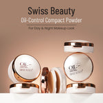 Thumbnail for Swiss Beauty Oil Control Compact Powder - 02 Light Medium - Distacart
