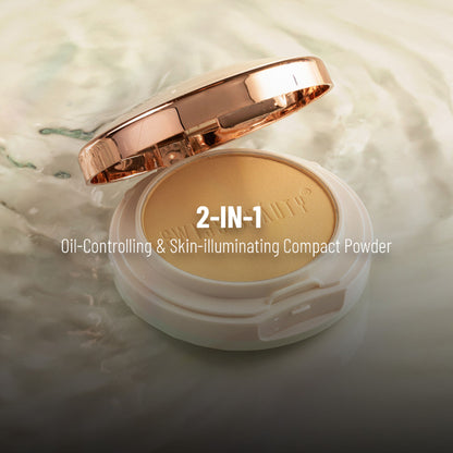 Swiss Beauty Oil Control Compact Powder - 02 Light Medium - Distacart