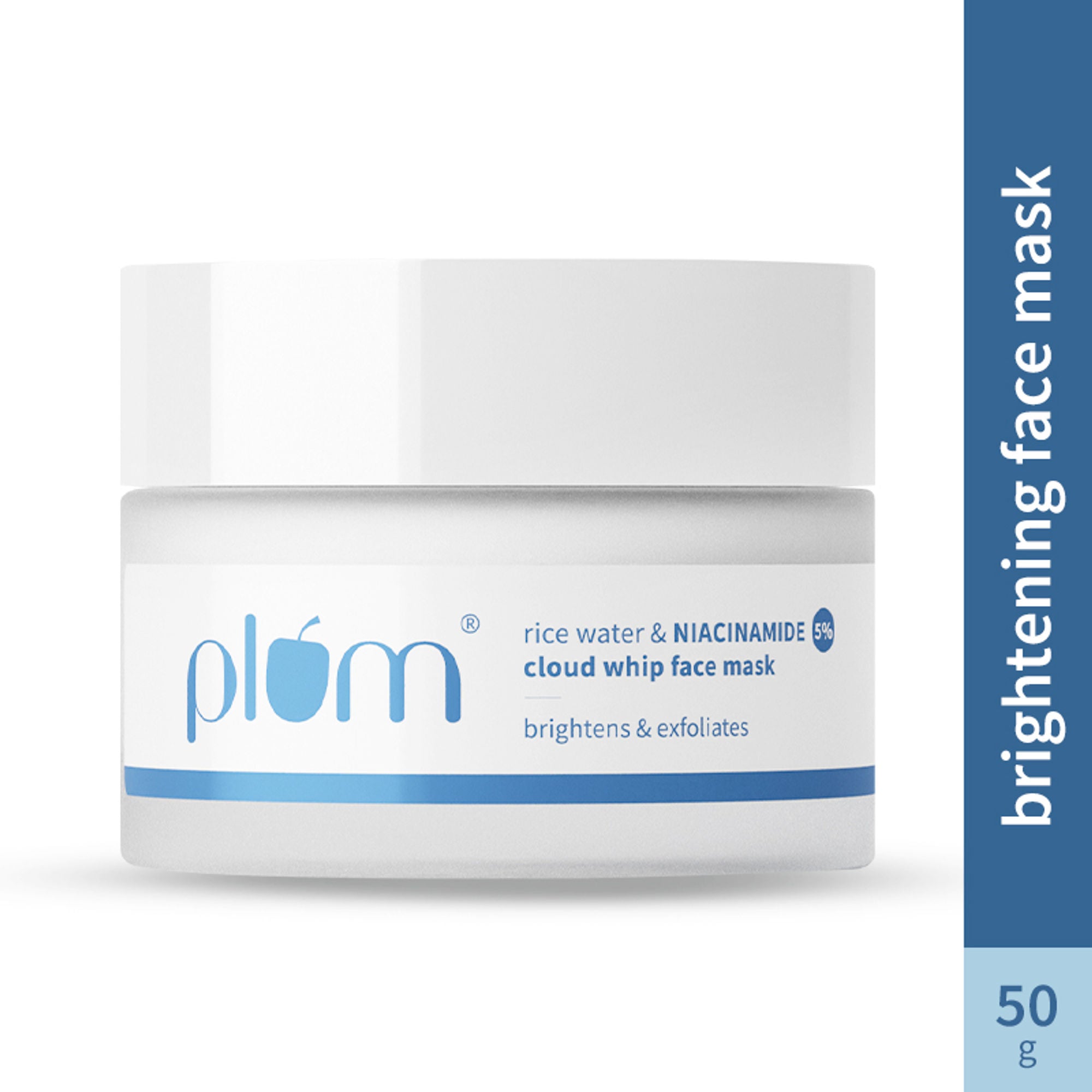 Plum Rice Water & 5% Niacinamide Cloud Whip Face Mask