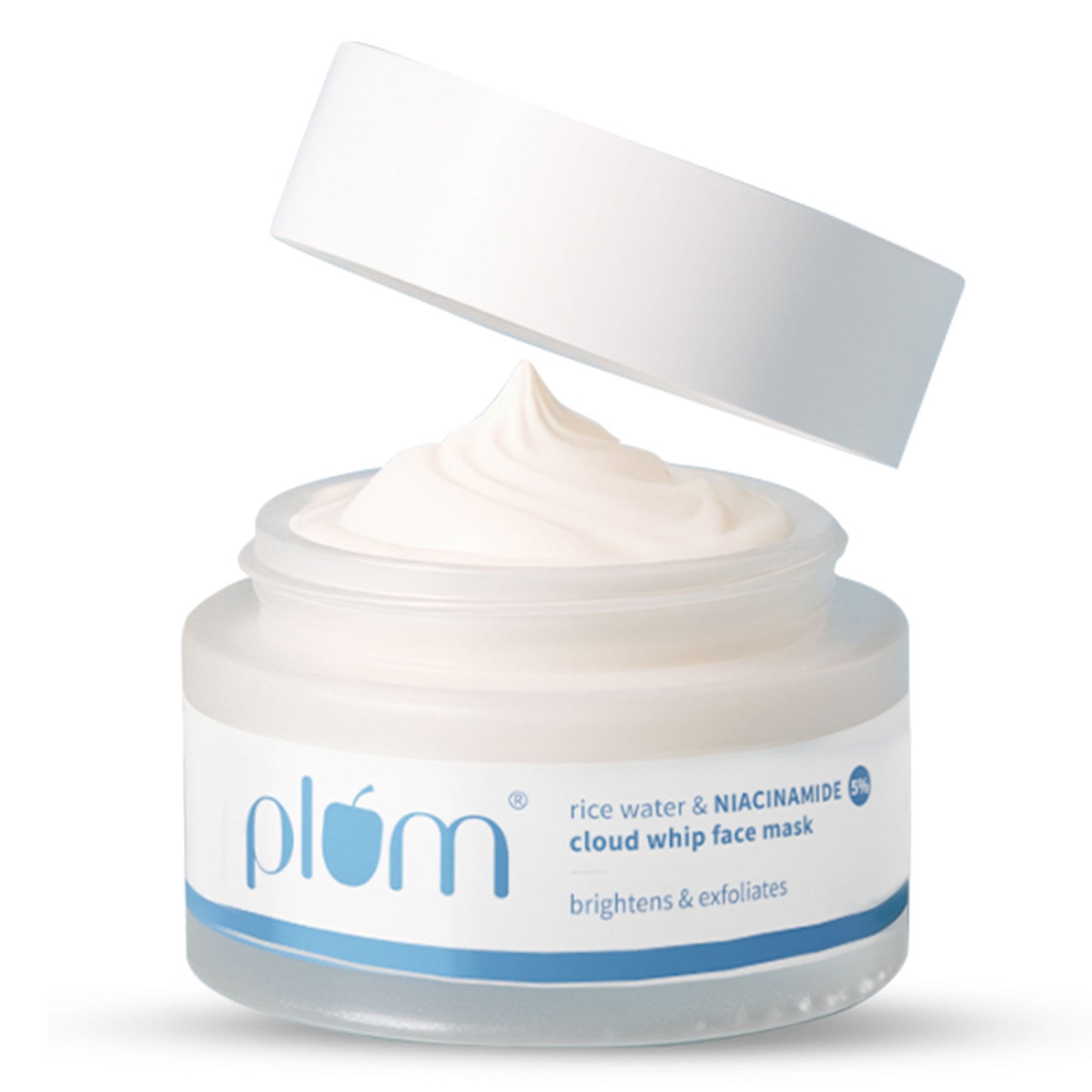 Plum Rice Water & 5% Niacinamide Cloud Whip Face Mask - Distacart