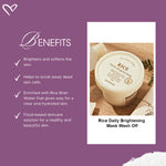 Thumbnail for Skinfood Rice Daily Brightening Mask Wash Off - Distacart