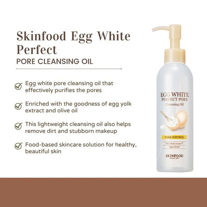 Skinfood Egg White Perfect Pore Cleansing Oil - Distacart