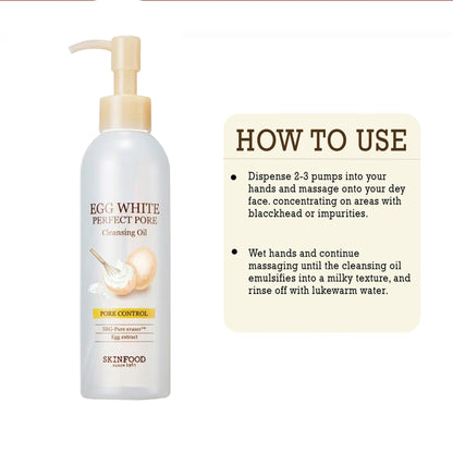 Skinfood Egg White Perfect Pore Cleansing Oil - Distacart