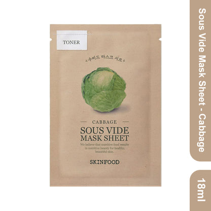 Skinfood Sous Vide Mask Sheet - Cabbage