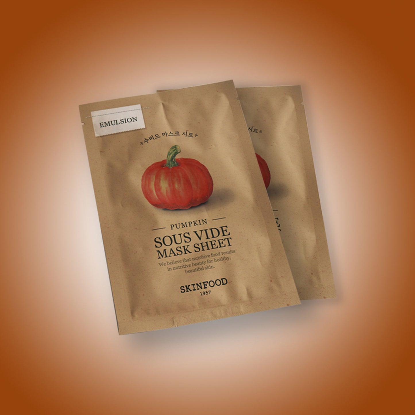Skinfood Sous Vide Mask Sheet - Pumpkin - Distacart
