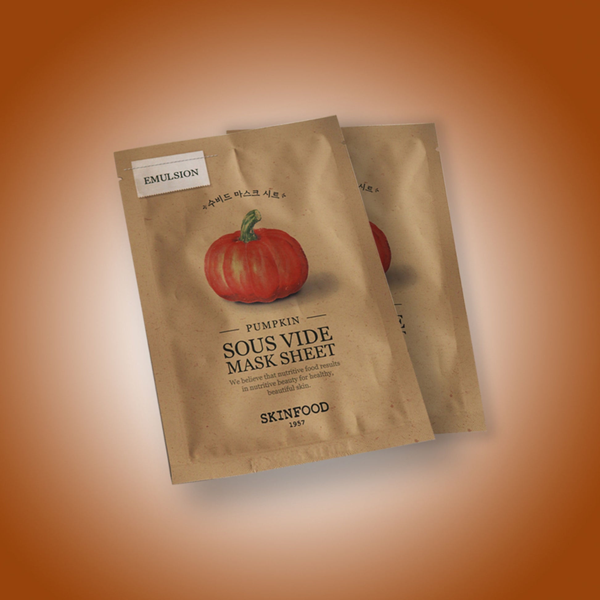 Skinfood Sous Vide Mask Sheet - Pumpkin - Distacart