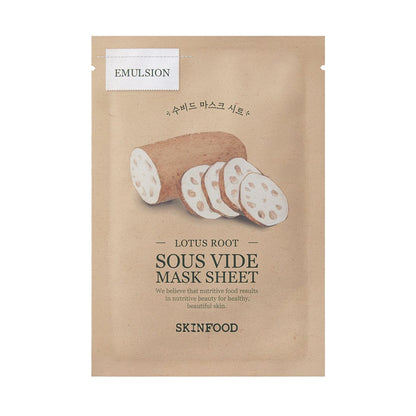 Skinfood Sous Vide Mask Sheet - Lotus Root - Distacart
