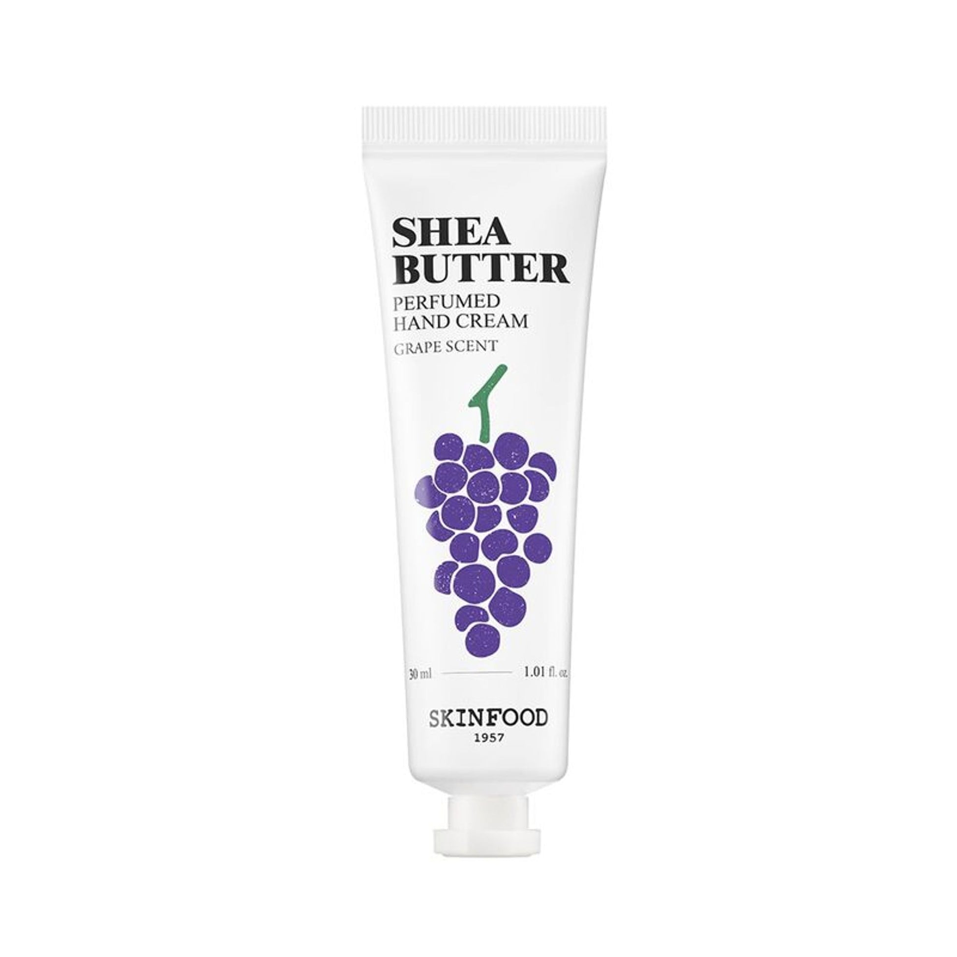Skinfood Shea Butter Perfumed Hand Cream - Grape Scent - Distacart
