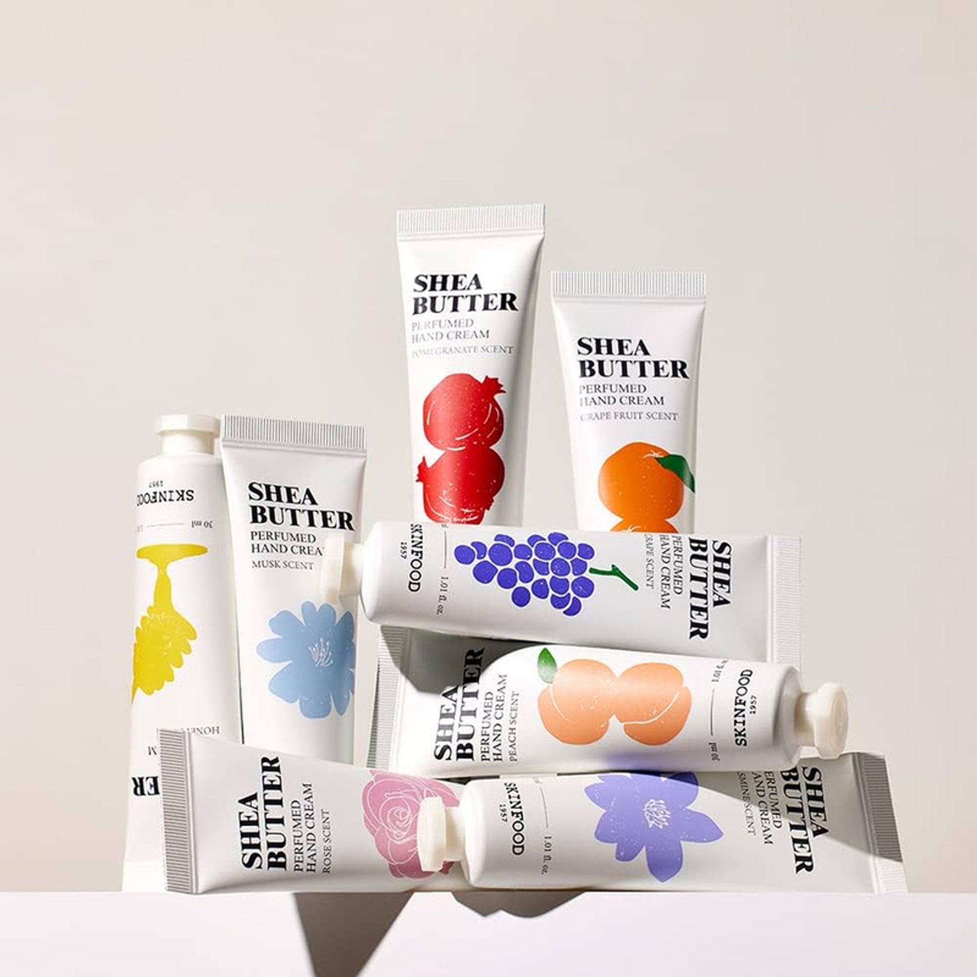 Skinfood Shea Butter Perfumed Hand Cream - Grape Scent - Distacart