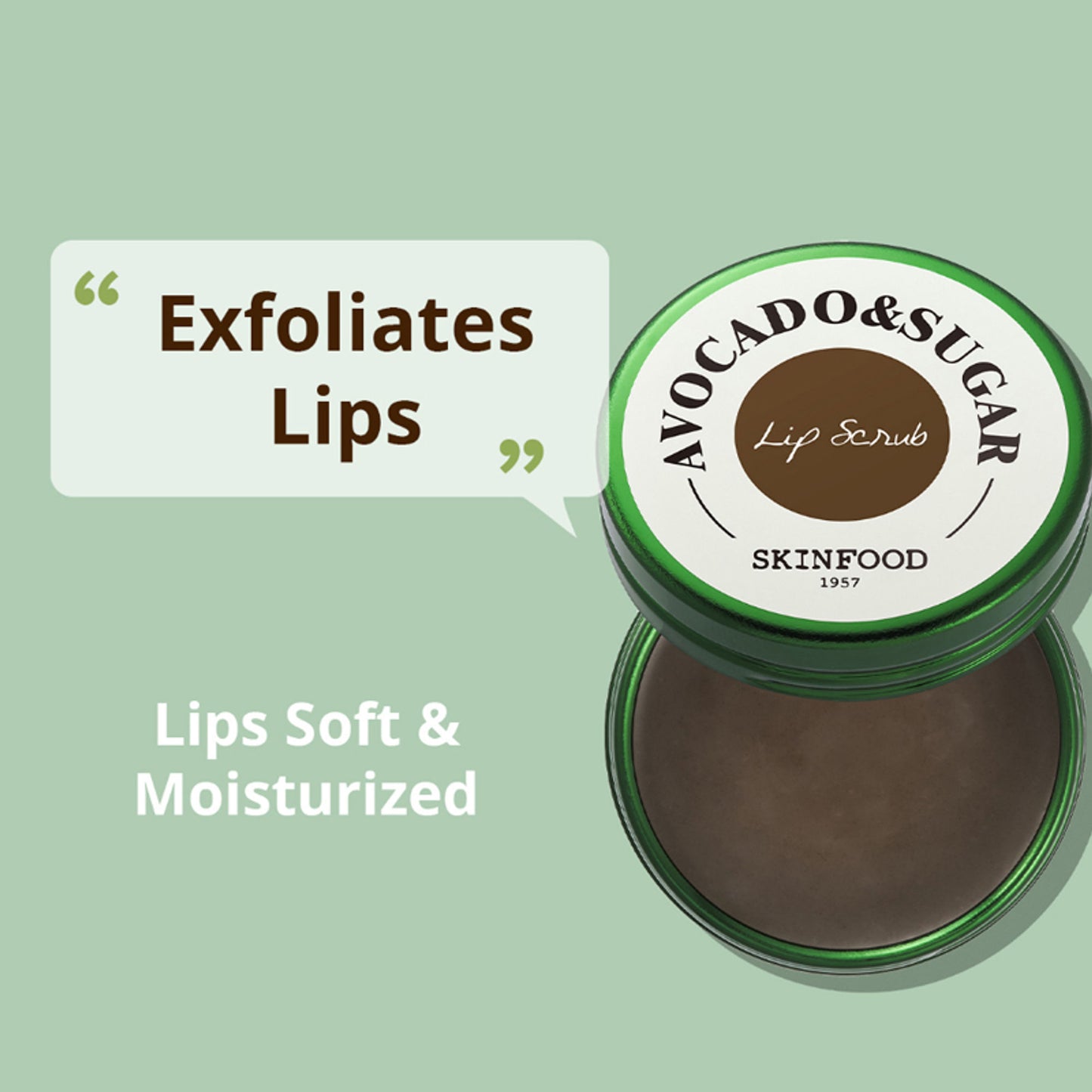 Skinfood Avocado & Sugar Lip Scrub - Distacart