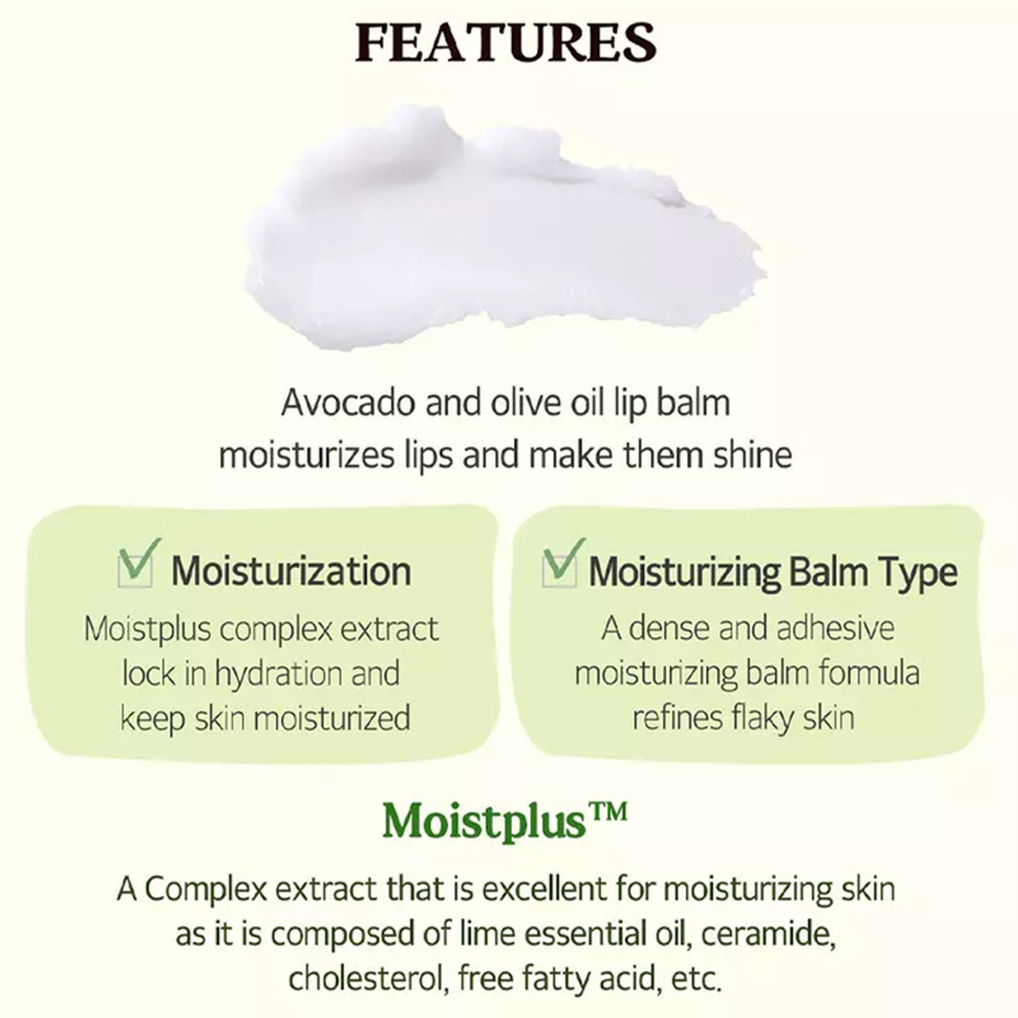 Skinfood Avocado & Olive Lip Balm - Distacart