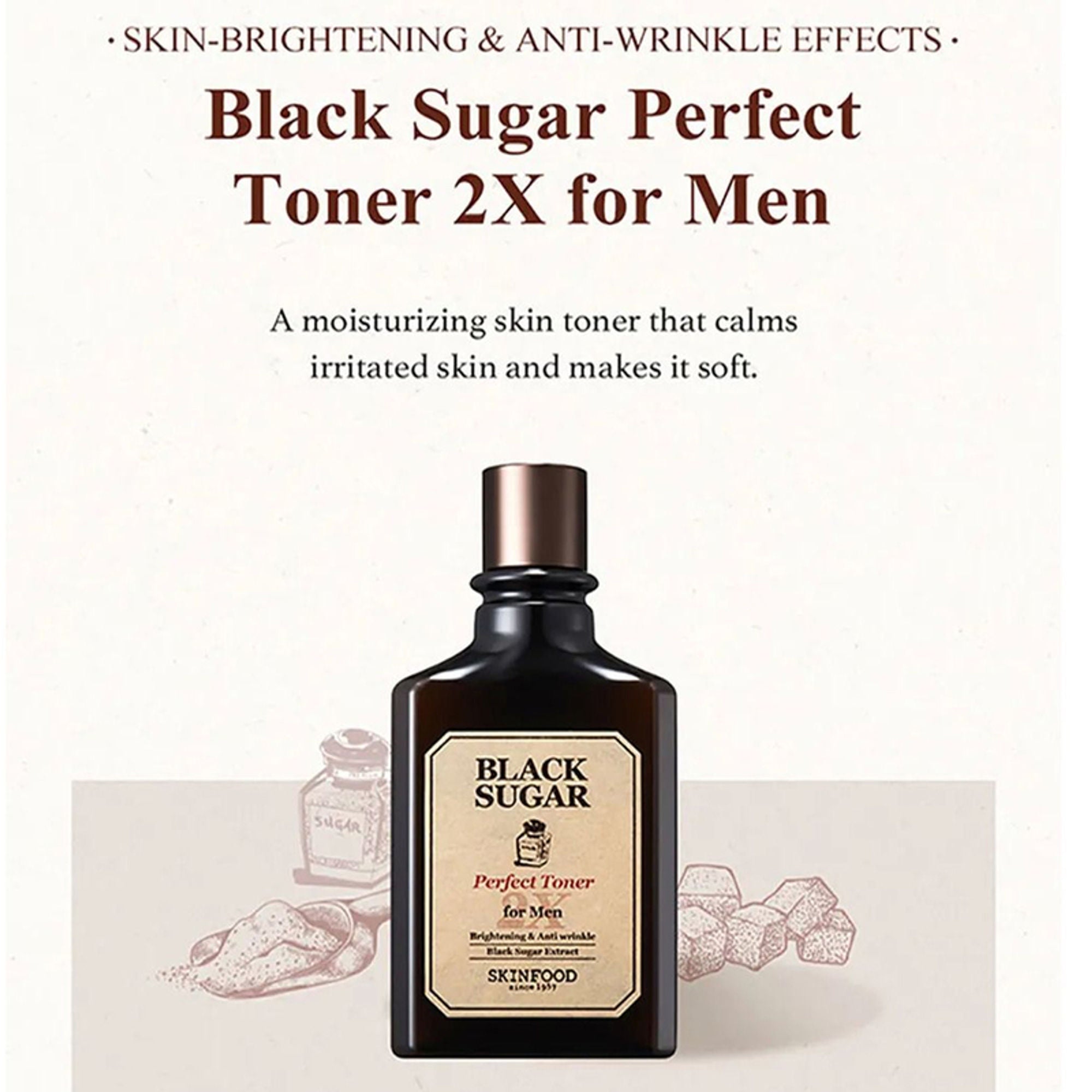 Skinfood Black Sugar Perfect Toner - Distacart