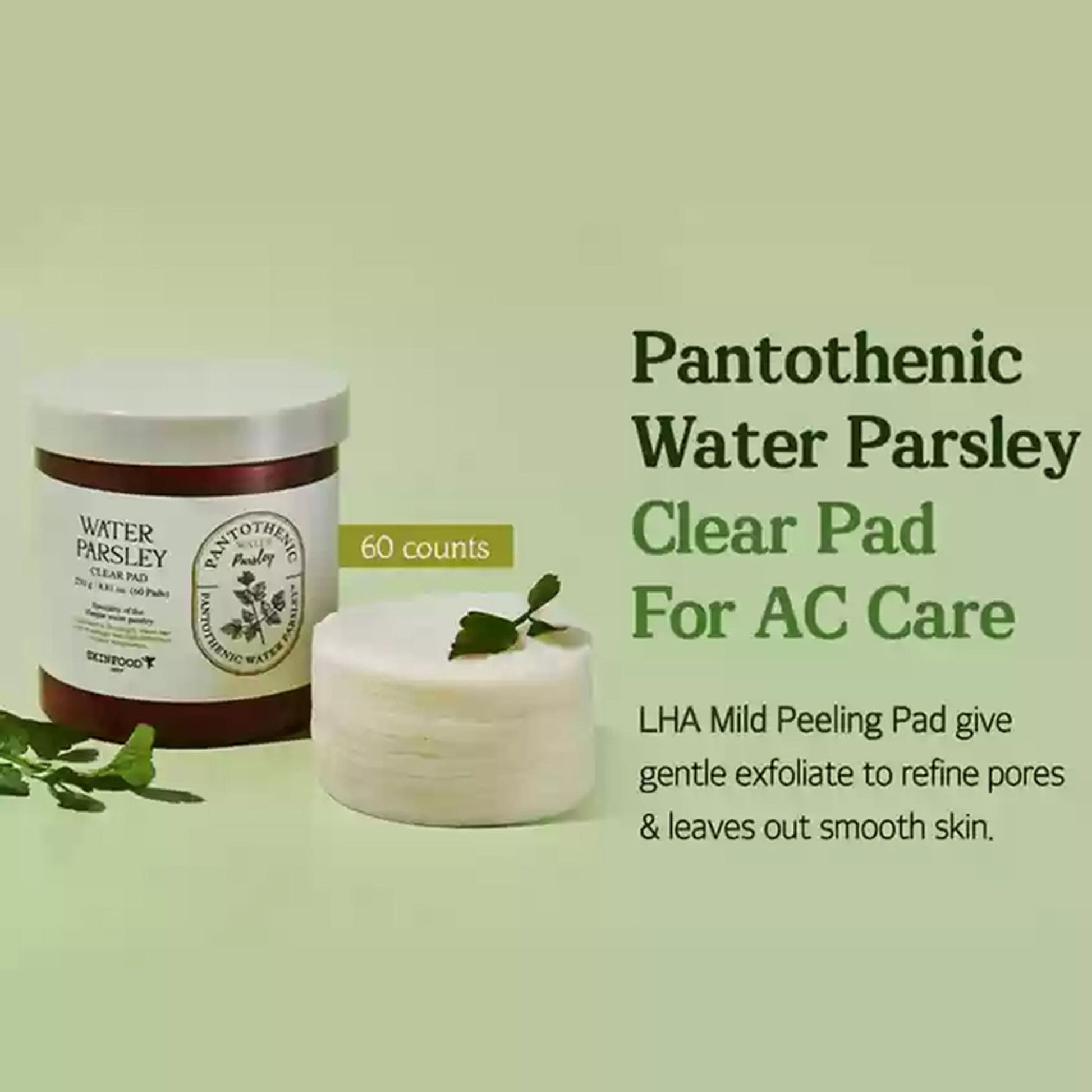 Skinfood Pantothenic Water Parsley Clear Pad - Distacart