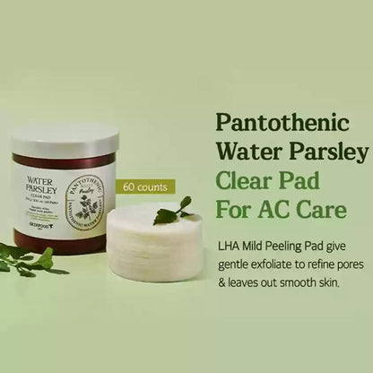 Skinfood Pantothenic Water Parsley Clear Pad - Distacart