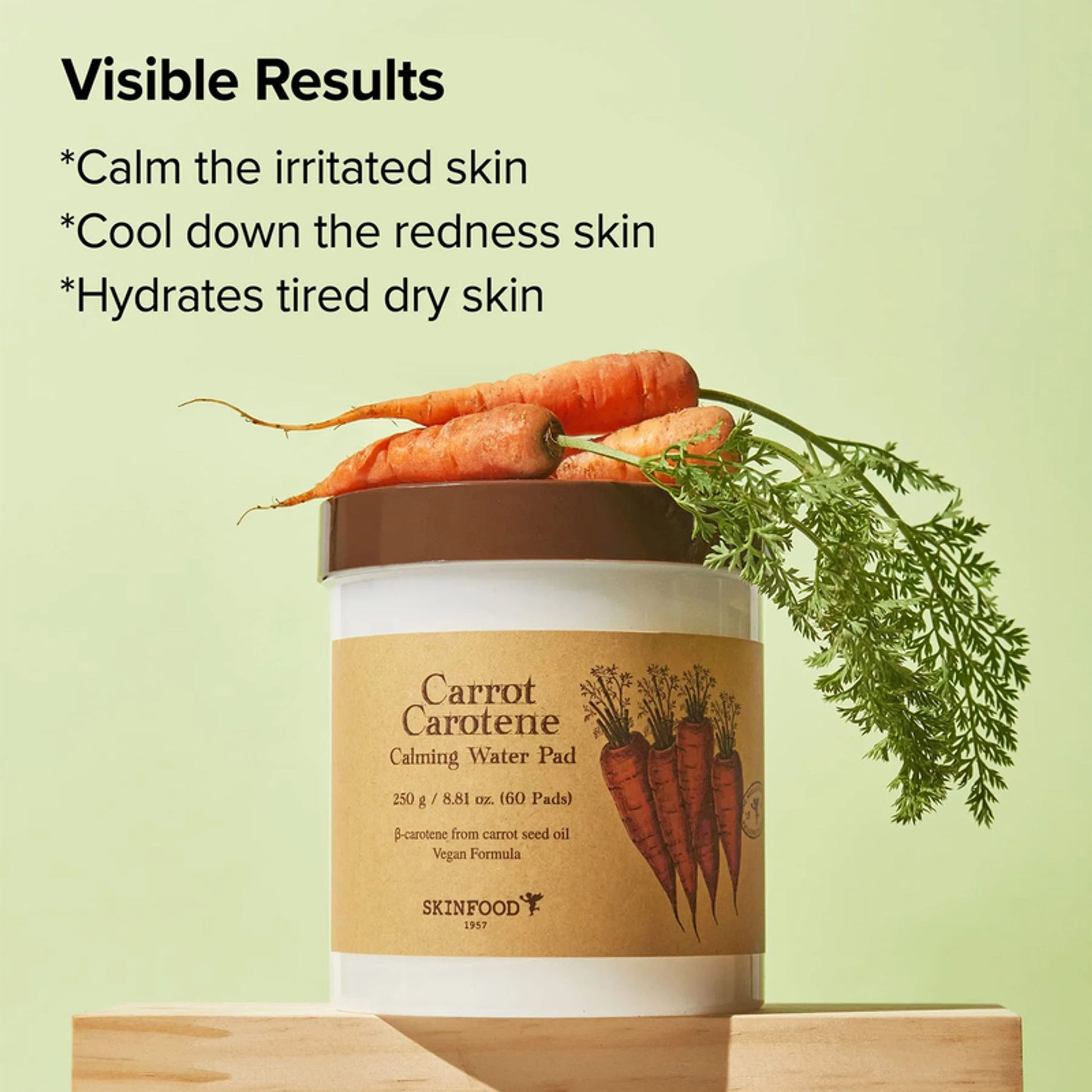 Skinfood Carrot Carotene Calming Water Pad - Distacart