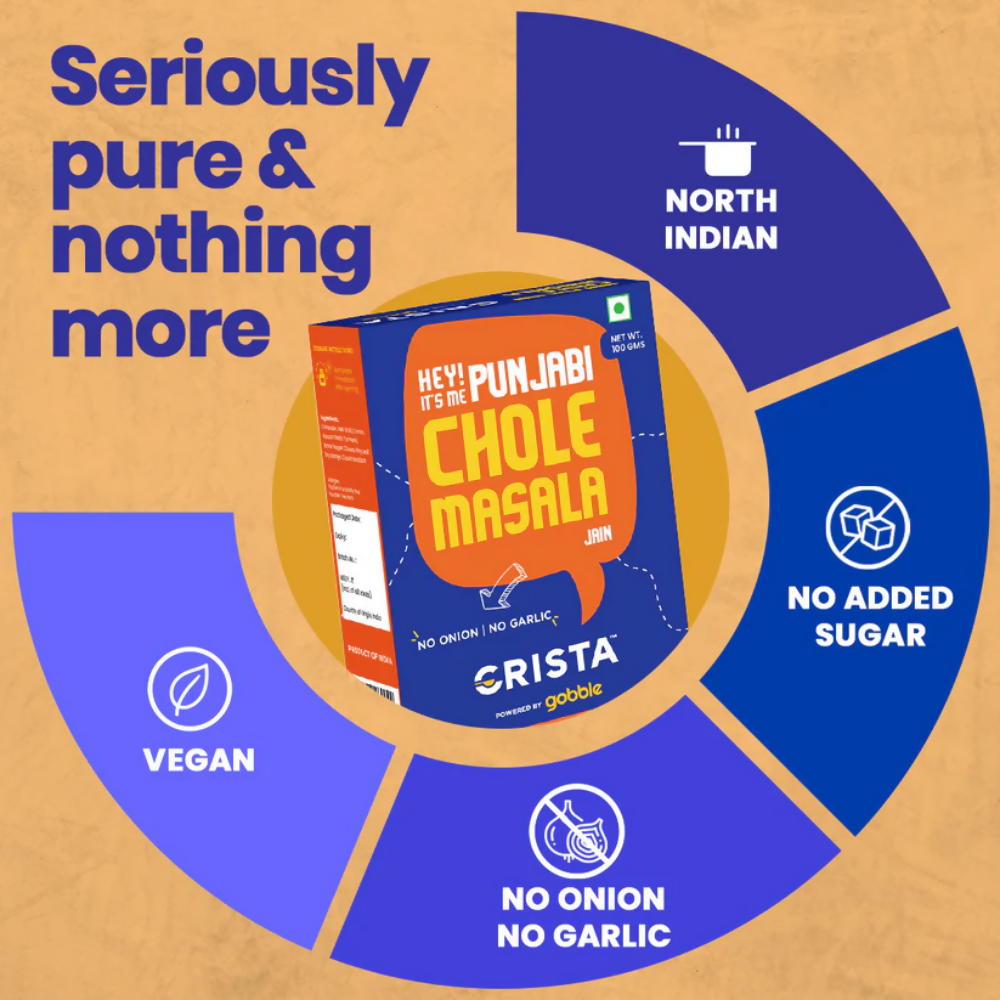 Crista Spices Jain Pav Bhaji and Jain Chole Masala - Distacart