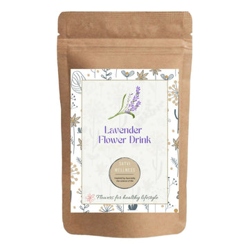 Satvi Wellness Lavender flower Tea | Lavender tea | Lavender flower drink mix - Distacart