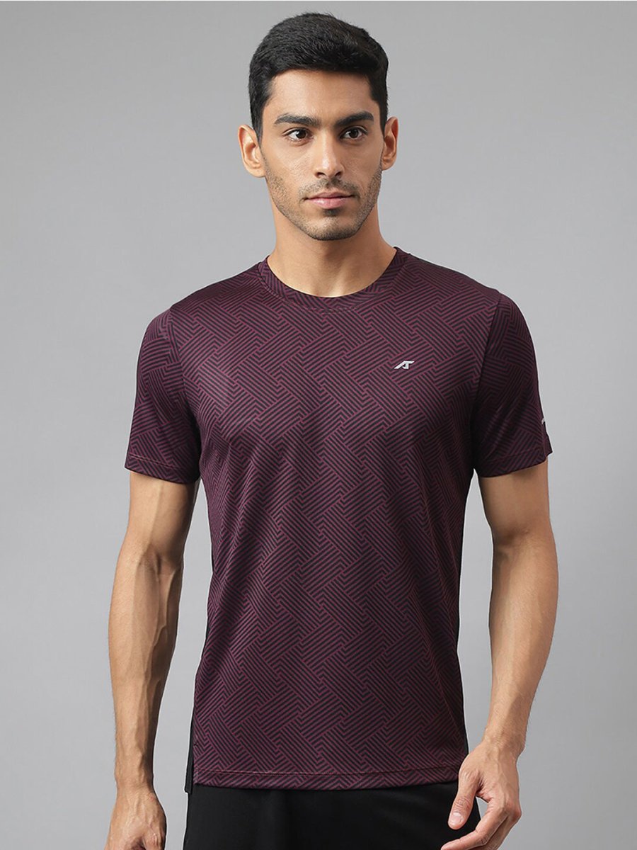 Alcis Drytech+ Anti-Static Slim-Fit Round Neck Running T-Shirt - Distacart