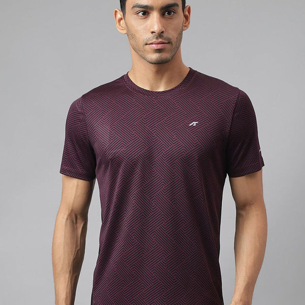 Alcis Drytech+ Anti-Static Slim-Fit Round Neck Running T-Shirt - Distacart