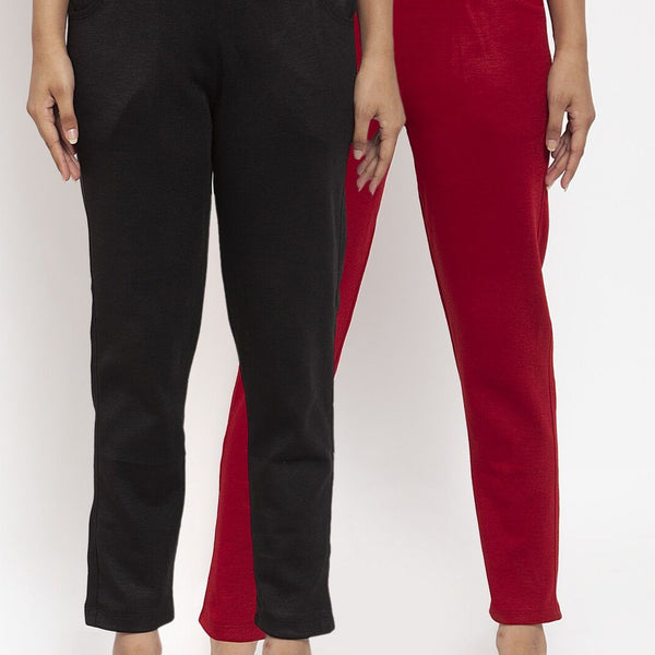 TAG 7 Women Pack of 2 Solid Leggings - Distacart