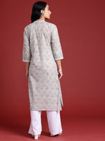 Thumbnail for Anouk Women Floral Printed Gotta Patti Kurta
