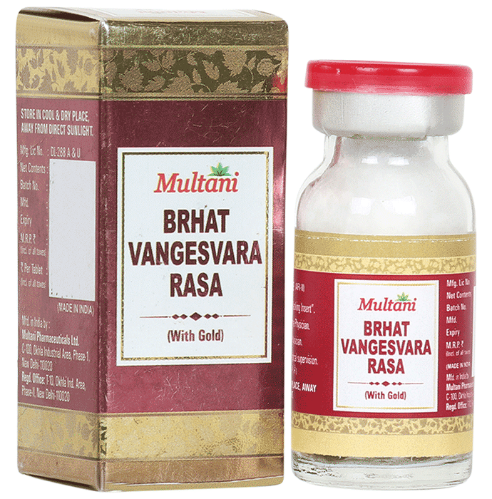 Multani Brhat Vangesvara Rasa With Gold
