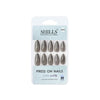 shills professional reusable press on nails log almond spn693