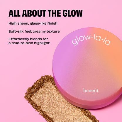 Benefit Cosmetics Glow-La-La Velvet Gleam Highlighter - Aurora - Distacart