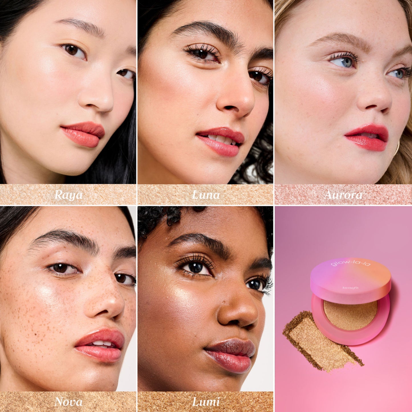 Benefit Cosmetics Glow-La-La Velvet Gleam Highlighter - Aurora - Distacart