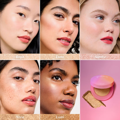 Benefit Cosmetics Glow-La-La Velvet Gleam Highlighter - Aurora - Distacart