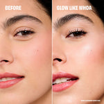 Thumbnail for Benefit Cosmetics Glow-La-La Velvet Gleam Highlighter - Luna - Distacart