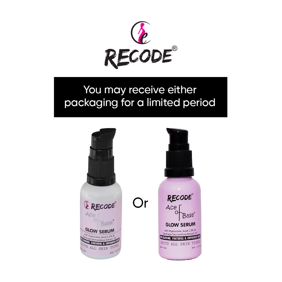 Recode Ace Of Base Glow Face Serum - Distacart