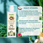 Thumbnail for Rajasthan Herbals Coconut Milk Multi Vitamin & Peptide Shampoo