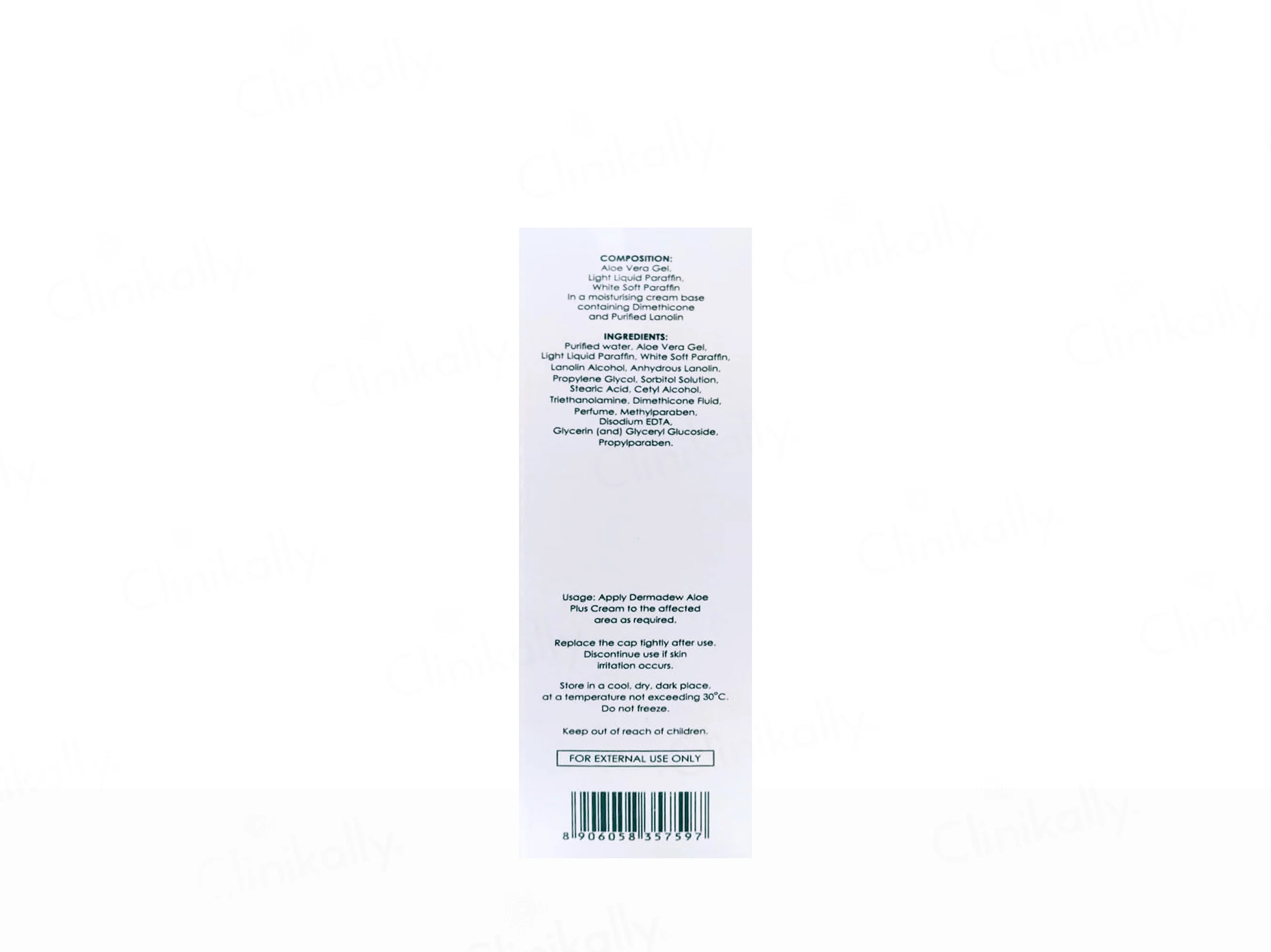 Dermadew Aloe Plus Moisturiser Cream - Distacart