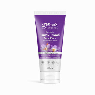 Globus Naturals Ayurvedic Kumkumadi Skin Lightening Face Pack, Suitable For All Skin Types