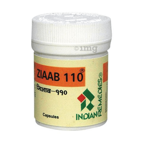 Indian Remedies Ziaab 110 Capsules