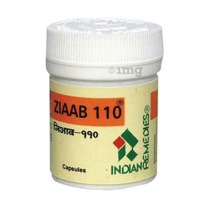 Indian Remedies Ziaab 110 Capsules - Distacart