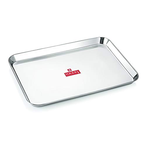 Image 1 of 1 / Extra Large for the product HAZEL Stainless Steel Serving Tray
